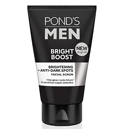 Pond's Men - Bright Boost - Brightening + Dark Spots Cleanser - Facial Scrub Wash