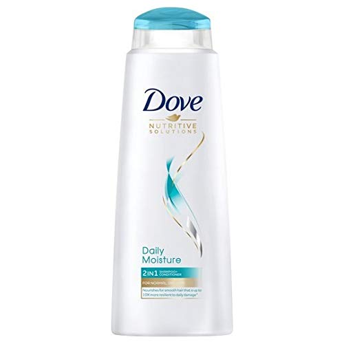 Dove Daily Moisture 2-in-1 Shampoo and Conditioner.
