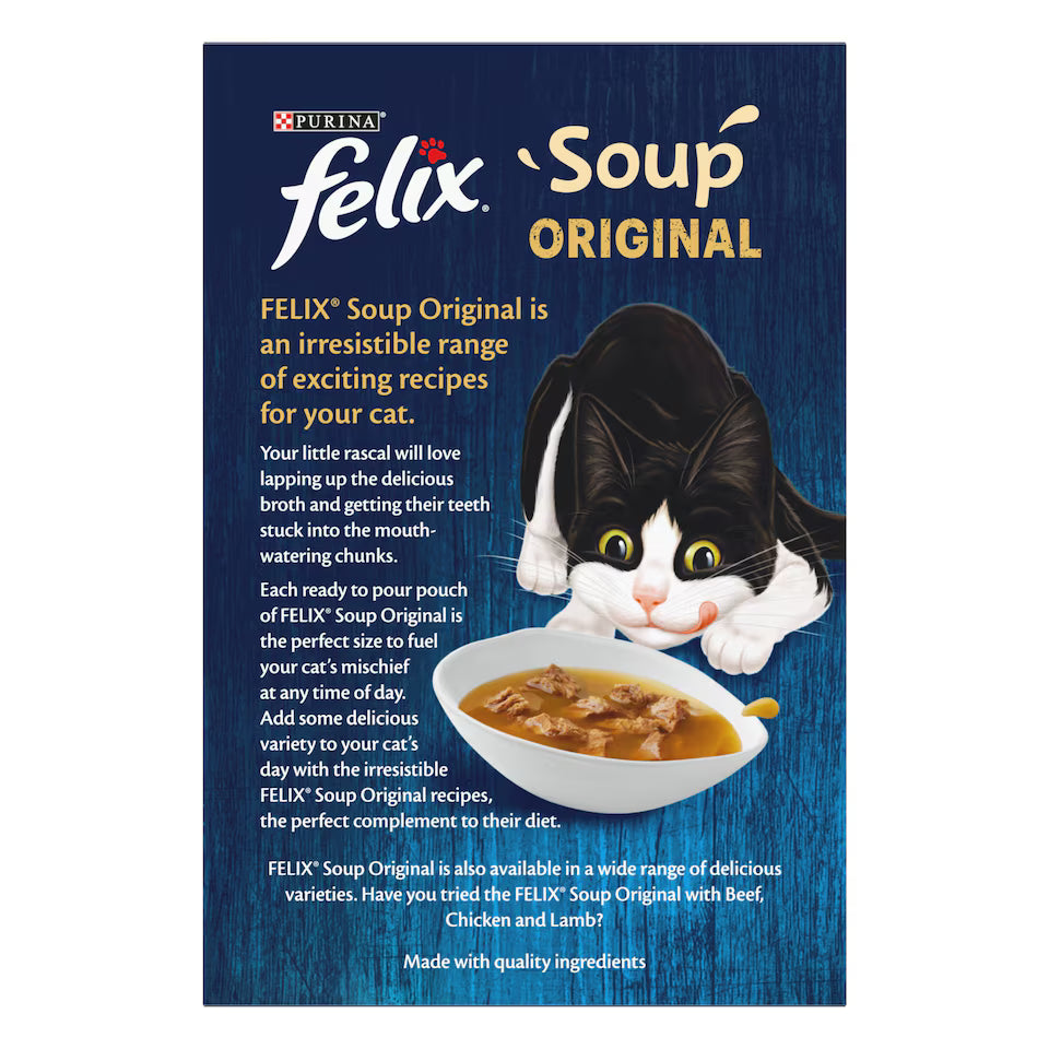 FELIX SOUP FISH 6X48GM