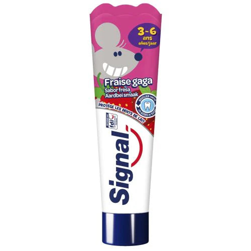 Signal Toothpaste for Children 3-6 Years Strawberry Flavour 50 ml