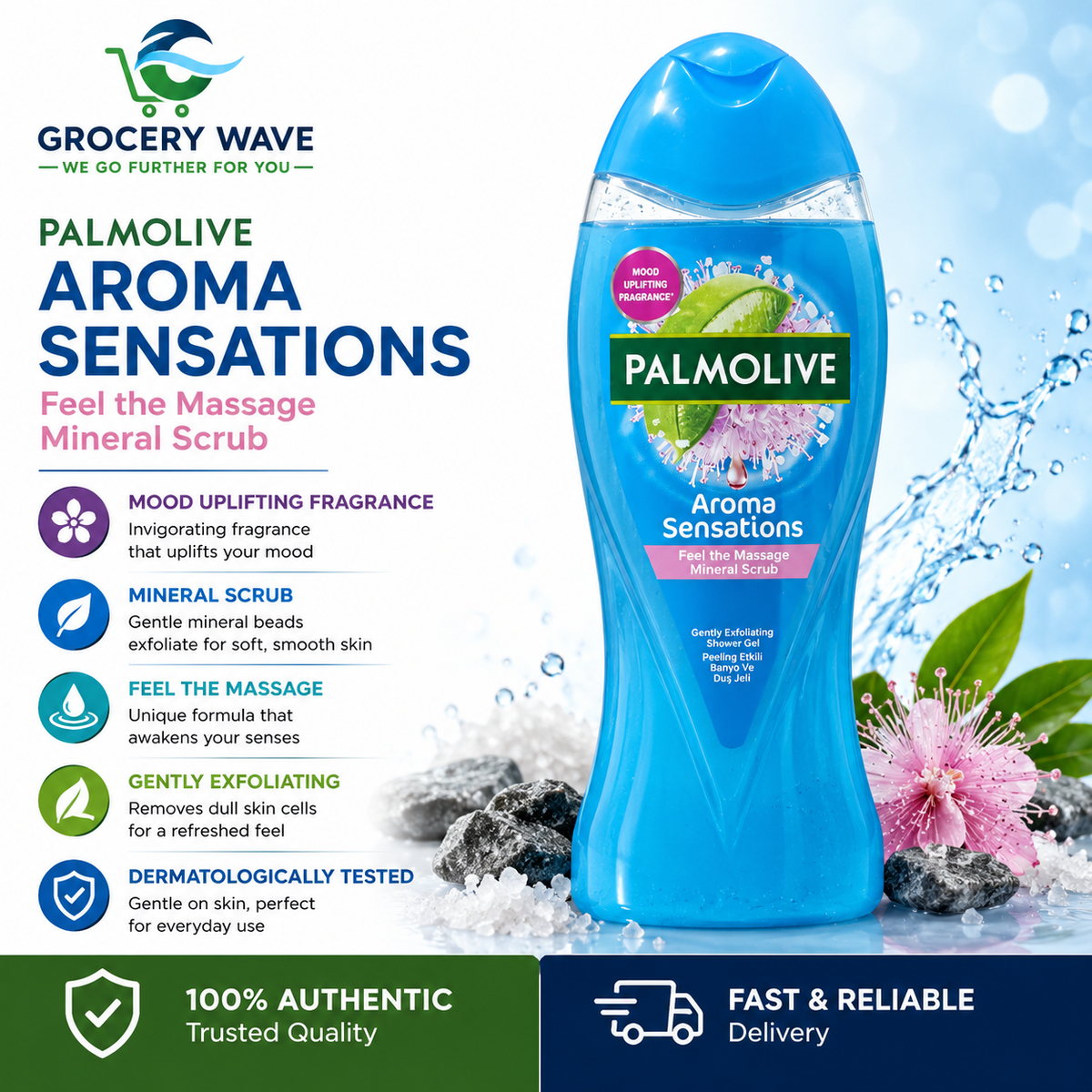 PALMOLIVE AROMA SENSATIONS SHOWER CREAM 473ML