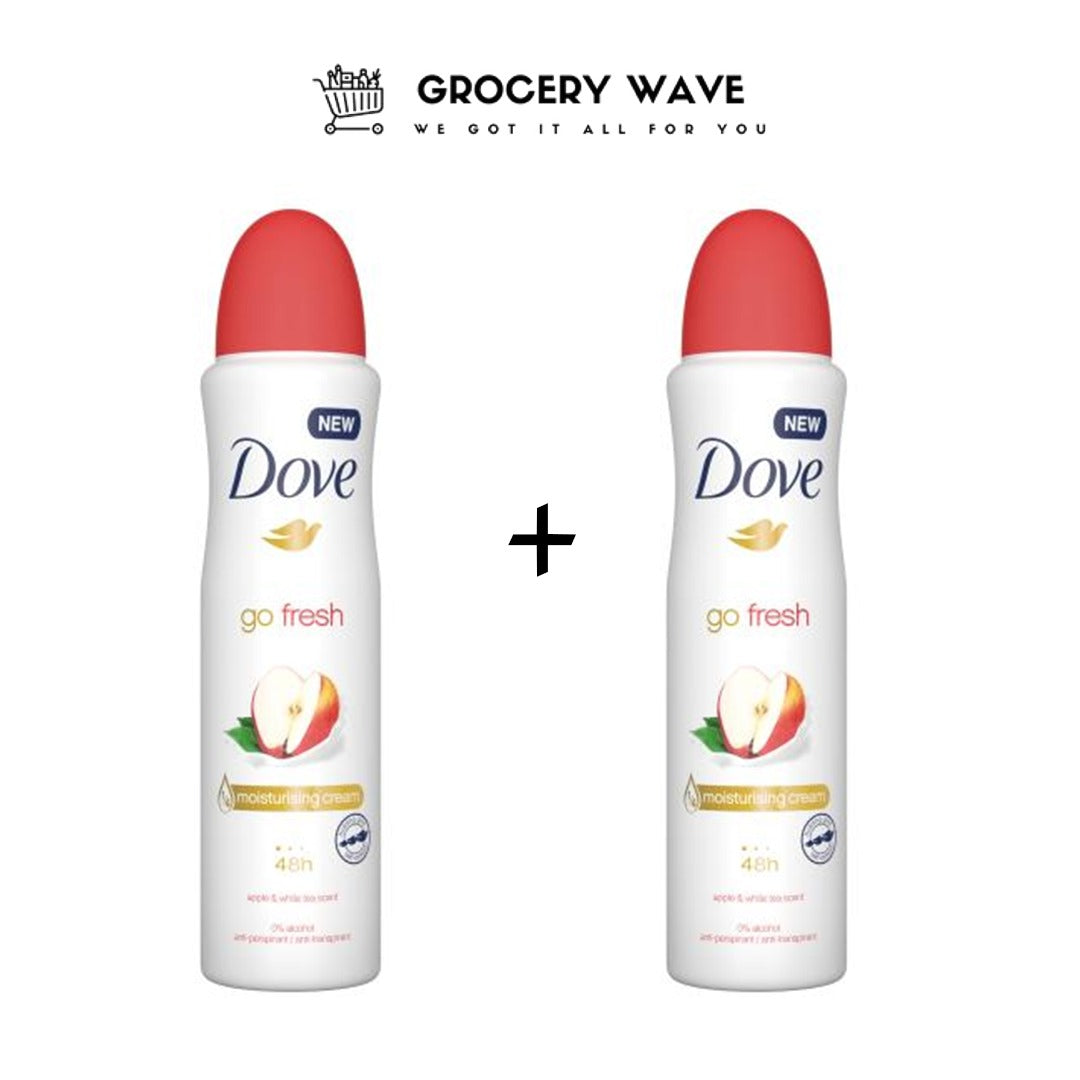 Dove Go Fresh Apple & White Tea 250ml 1+1