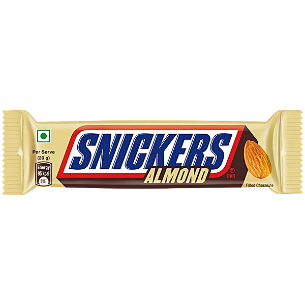 Snickers Almond Chocolate Bar 45 g.