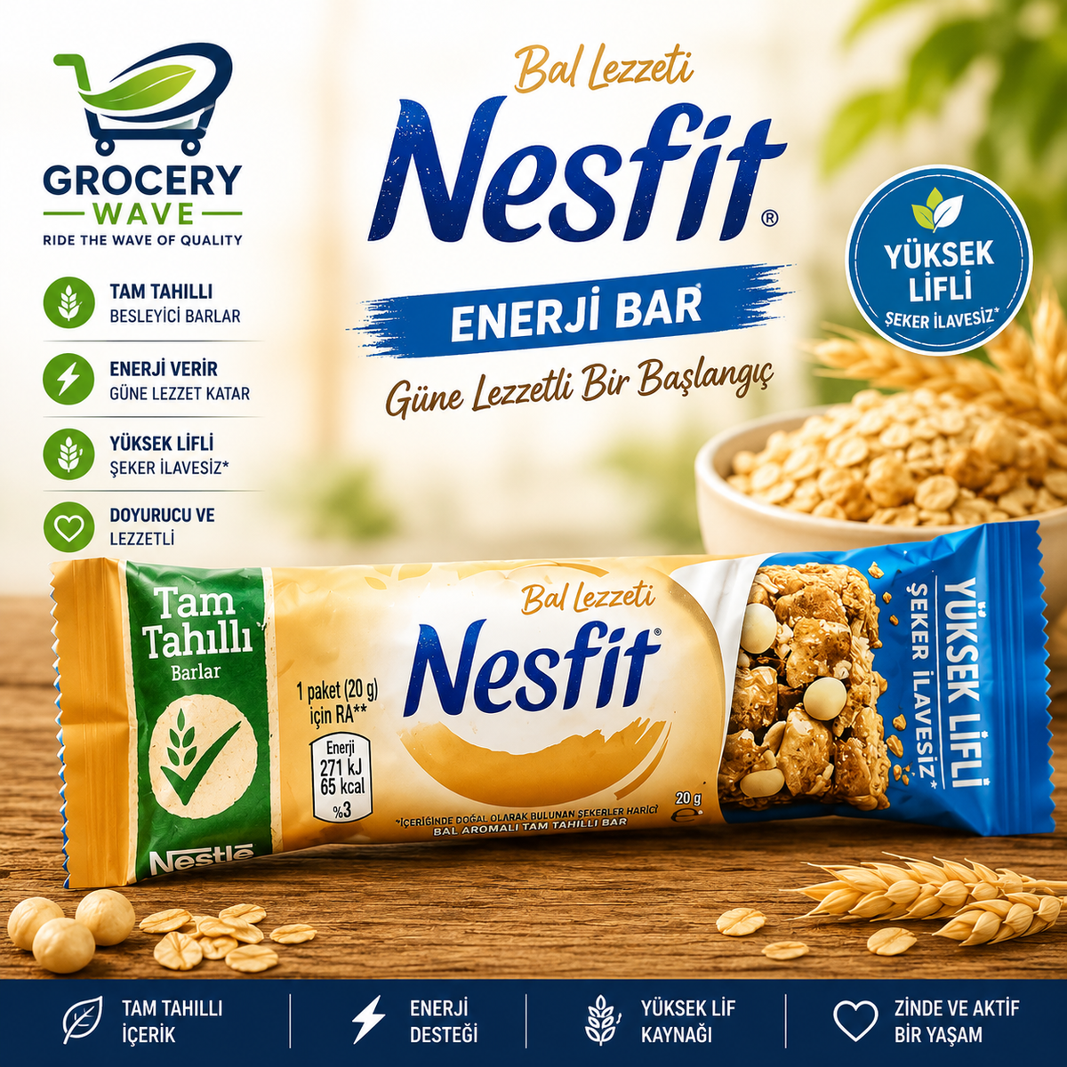NESFIT BALL LEZZETI PROTEIN ENERJI BAR