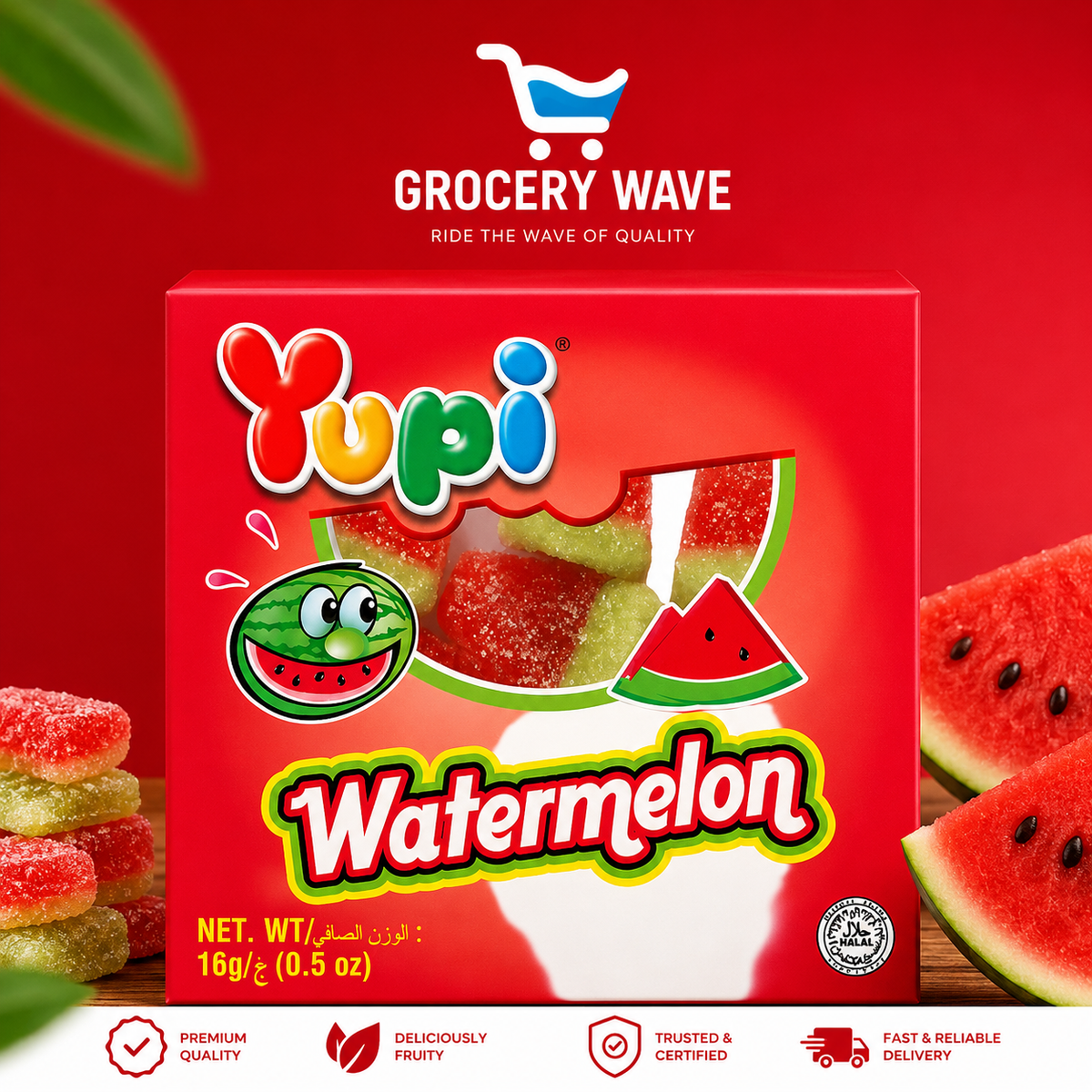 Yupi Watermelon 16G