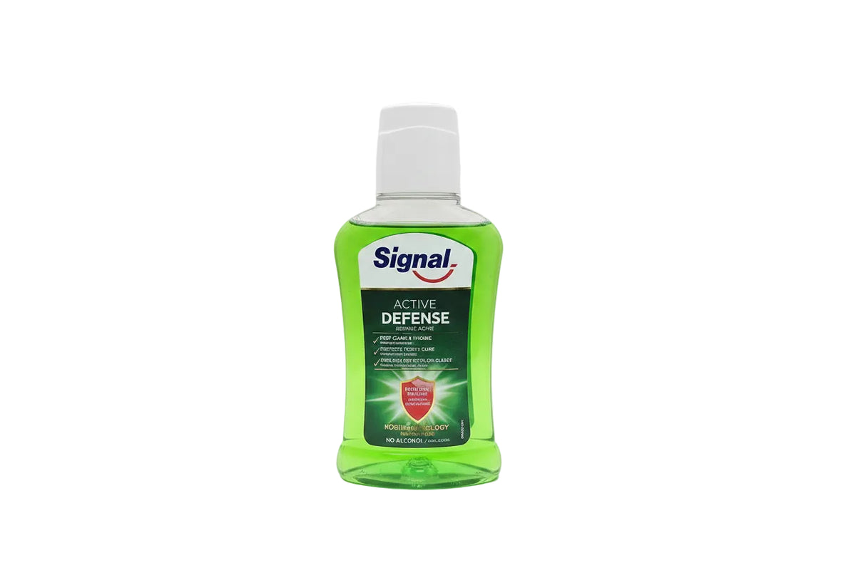 SIGNAL MOUTH WASH ACTIVE DEFENSE NO ALCOHOL 250