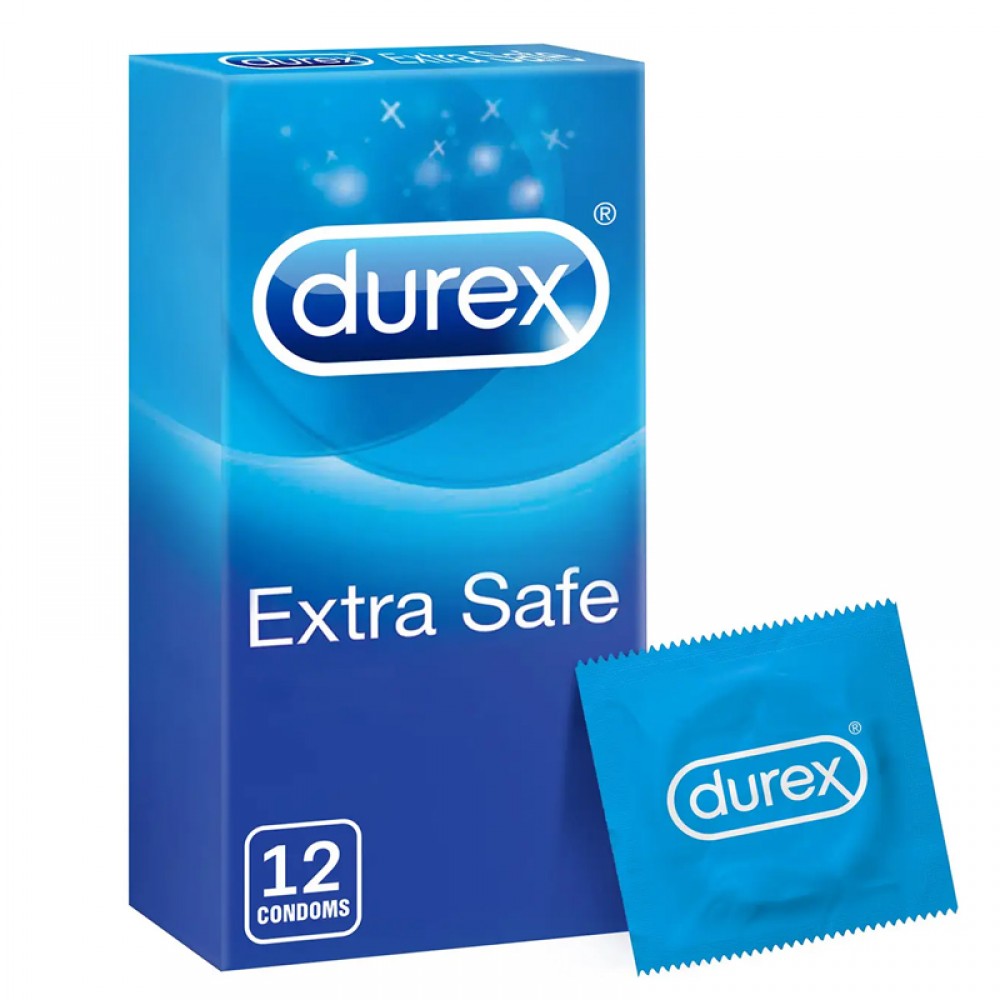 Durex Extra Safe Condoms, 12 Ct