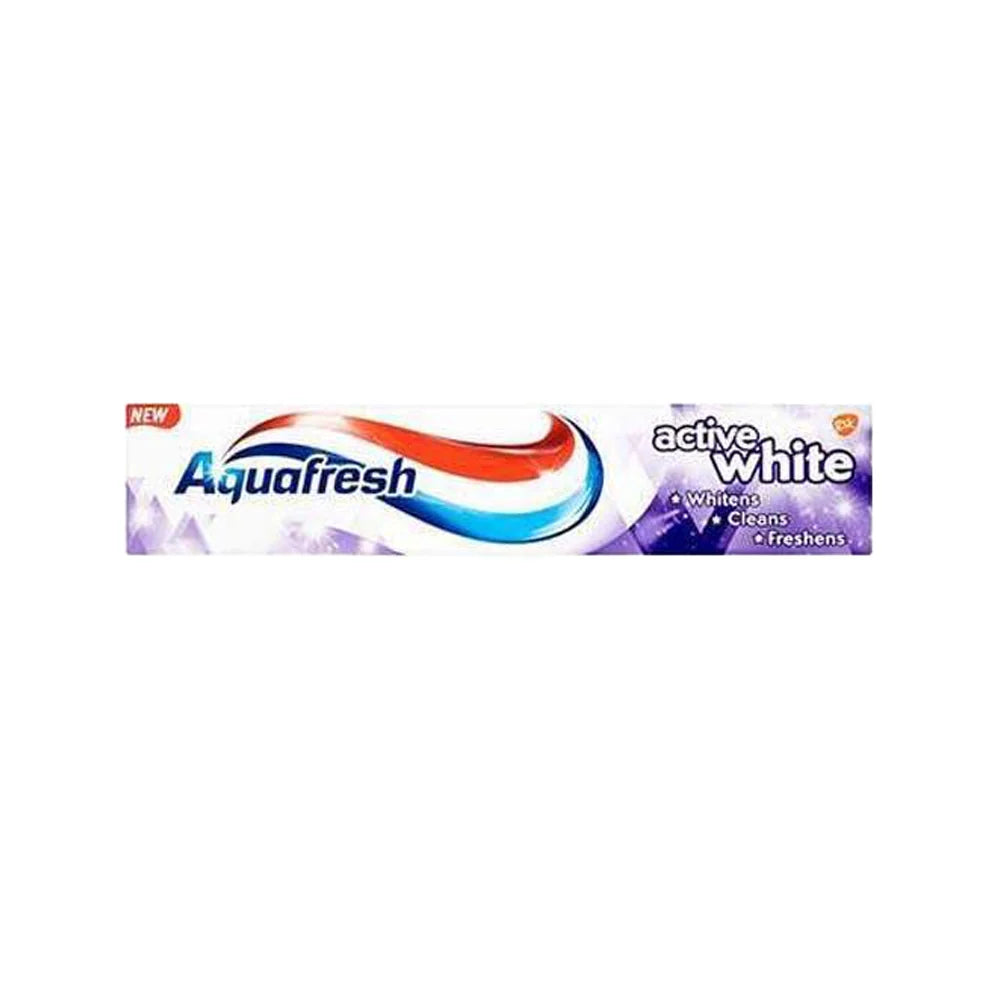 AQUAFRESH TOOTH PASTE ACTIVE WHITE 100ML