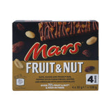 MARS CHOCOLATE BARS TRIPLE TREAT FRUIT NUT & CHOCOLATE 4X32