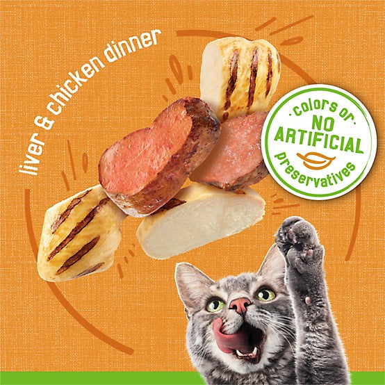 Friskies Adult Liver and Chicken Pate Wet Cat Food, 5.5 oz.(156G)