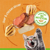 Friskies Adult Liver and Chicken Pate Wet Cat Food, 5.5 oz.(156G)