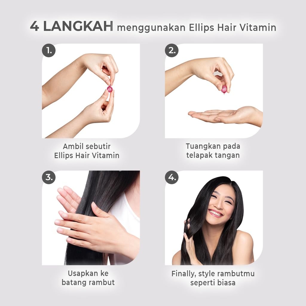 ELLIPS HAIR VITAMIN CAPSULES SHINY BLACK 6`S