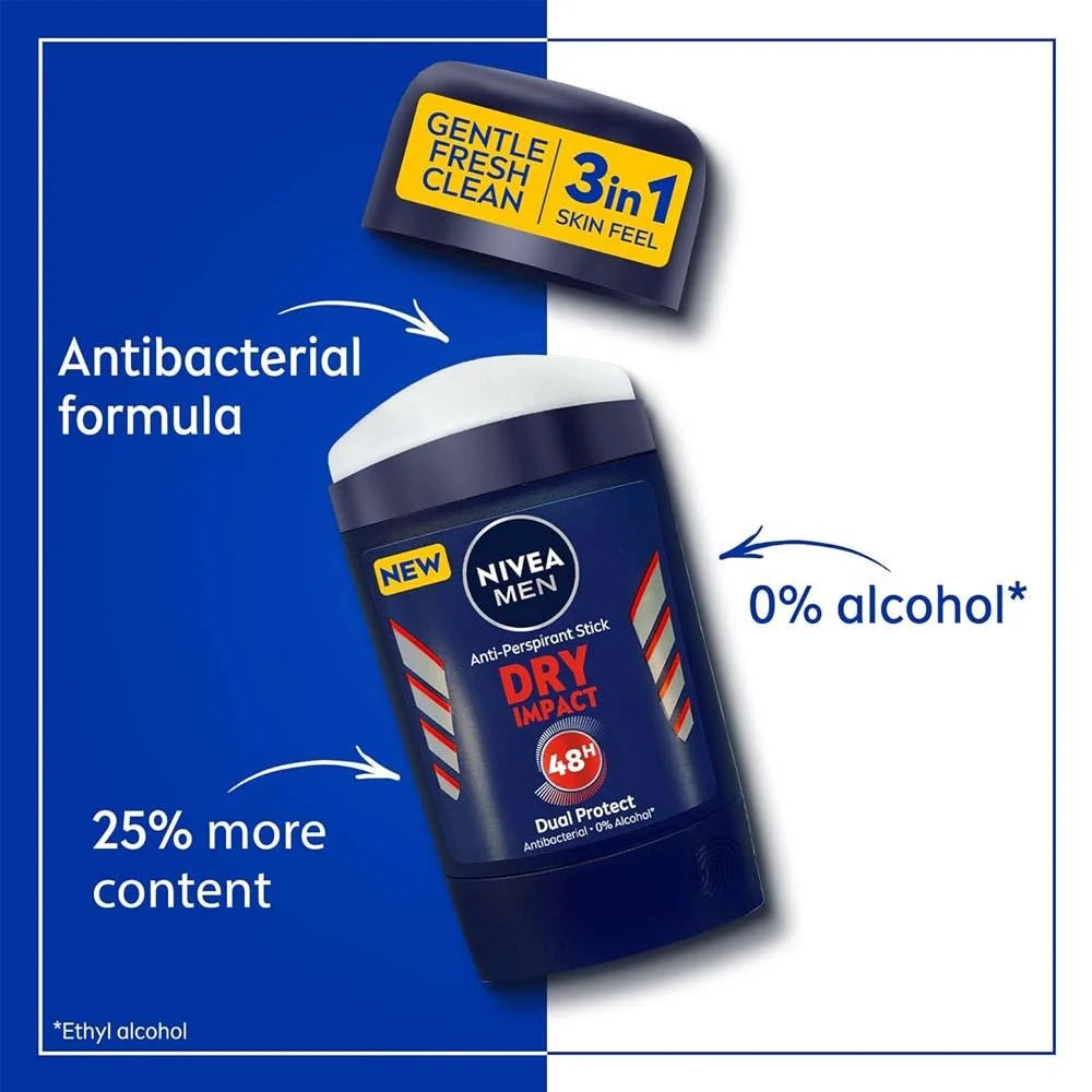 Nivea Dry Impact Deodorant Stick - 50 ml