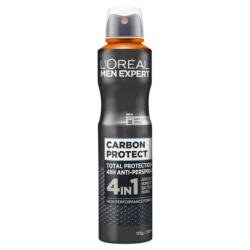 LOREAL MEN EXPERT 4IN1 A/P DEODORANT SPRAY CARBON PROTECT  250ML