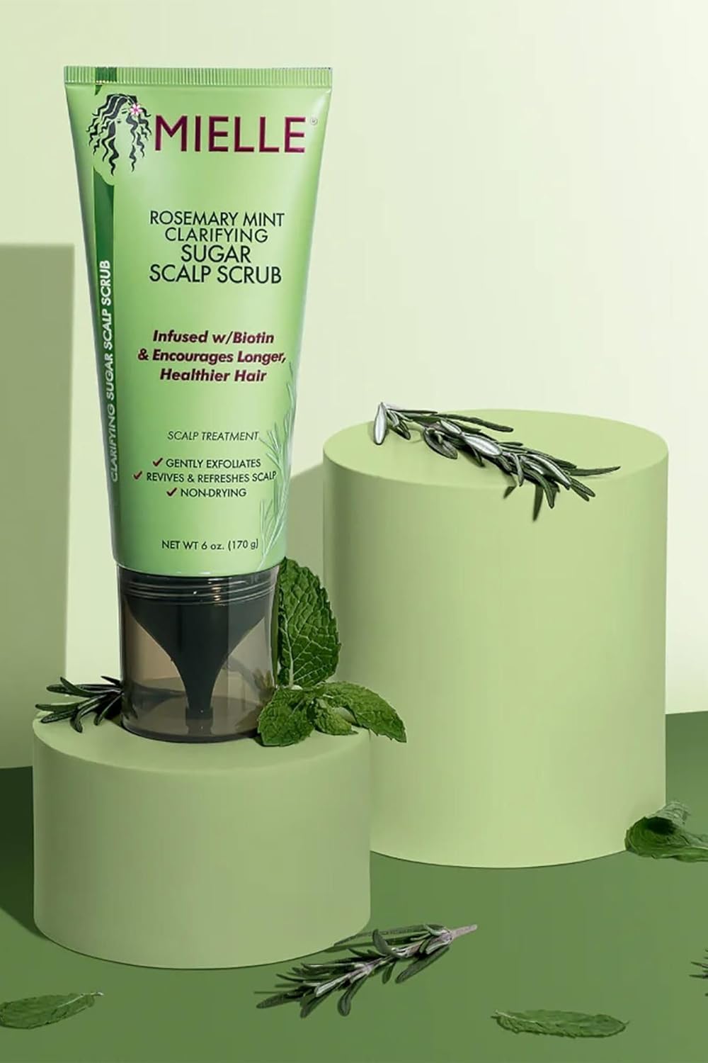 Mielle | Rosemary Mint Clarifying Sugar Scalp Scrub 170g