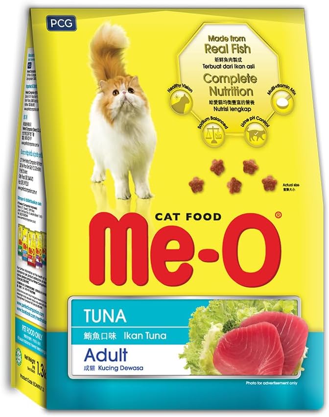 Me-O Adult Dry Cat Food Tuna Flavour 3Kg