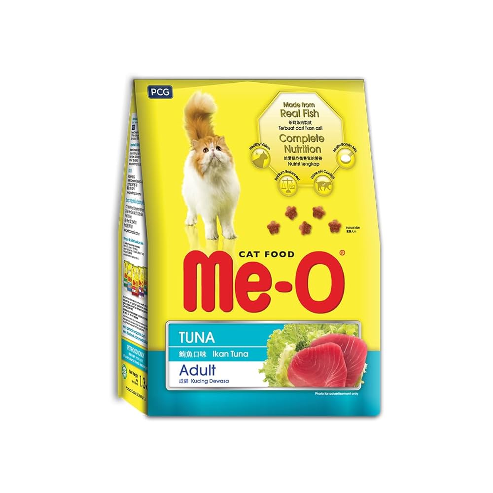 Me-O Adult Dry Cat Food Tuna Flavour 3Kg