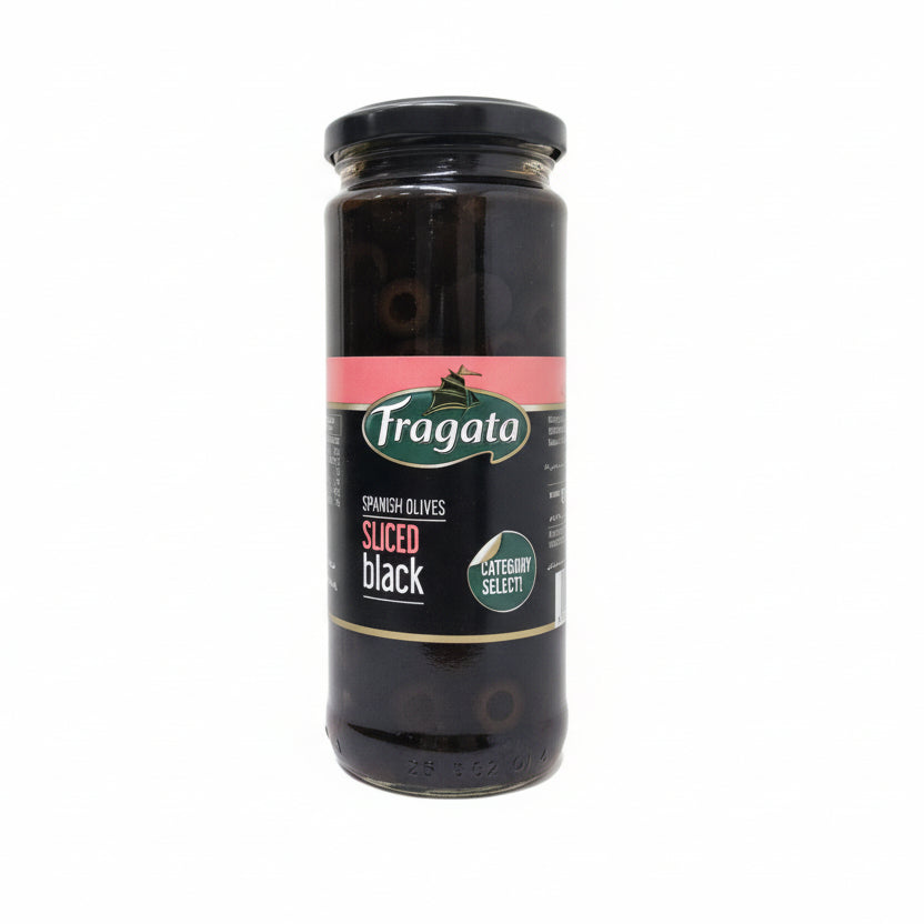 Fragata Sliced Olives Black 430g