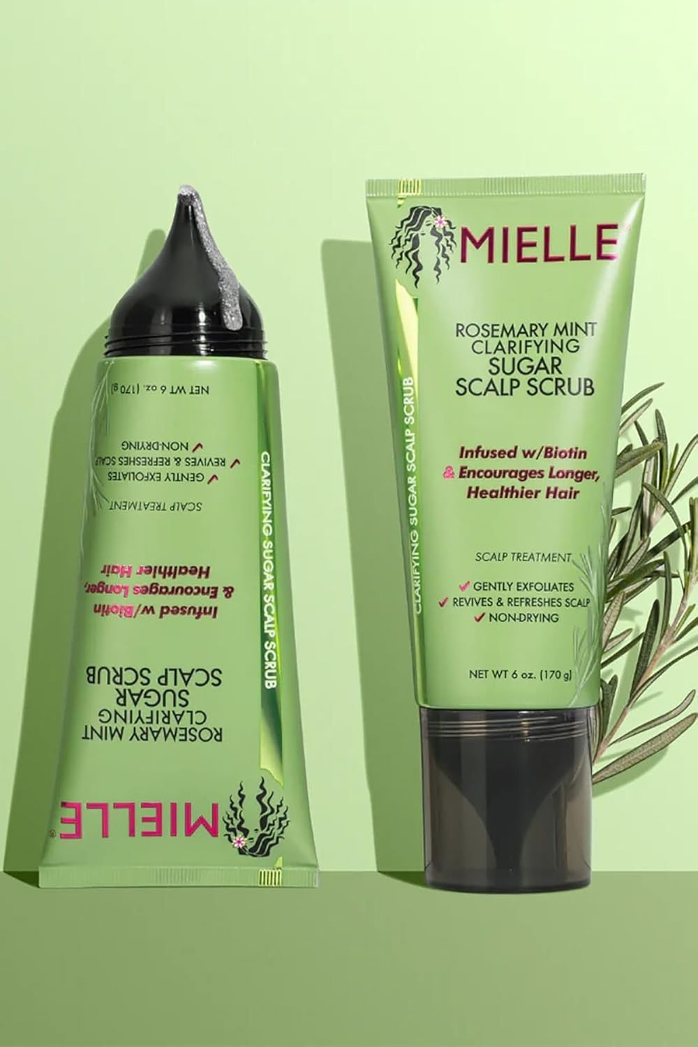 Mielle | Rosemary Mint Clarifying Sugar Scalp Scrub 170g