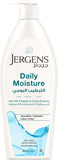 Jergens Daily Moisture Body Lotion - 400 ml, Best Daily Moisturizing Lotion with Silk Proteins & Citrus Extracts, Hydralucence Blend for Smooth & Radiant Skin, 400 ml