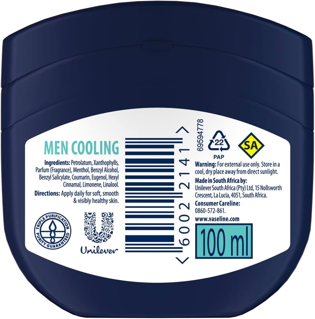 Vaseline Blue Seal Men Protection 100ml