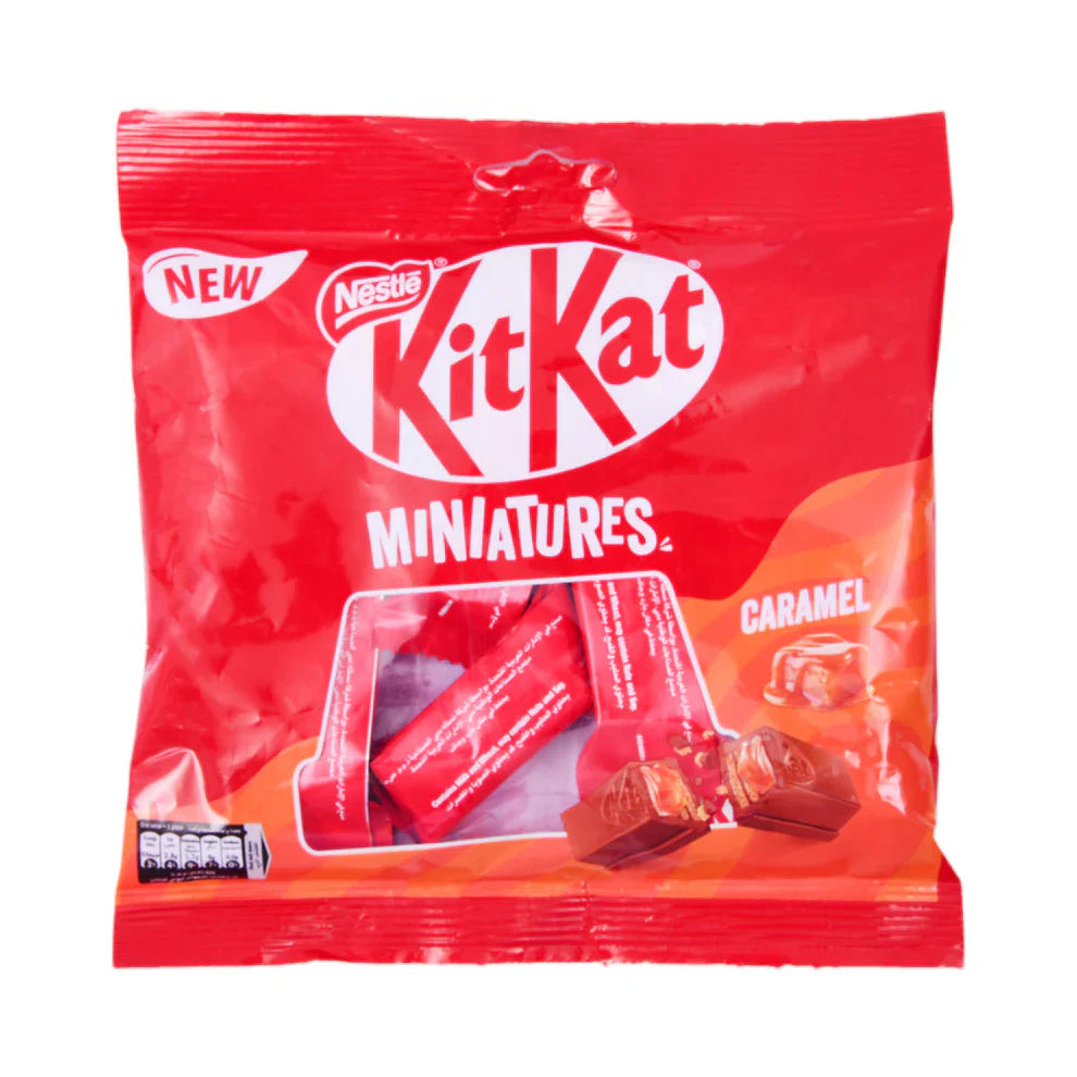 Nestle KitKat Miniatures Caramel Chocolate Coated Wafer, 110g