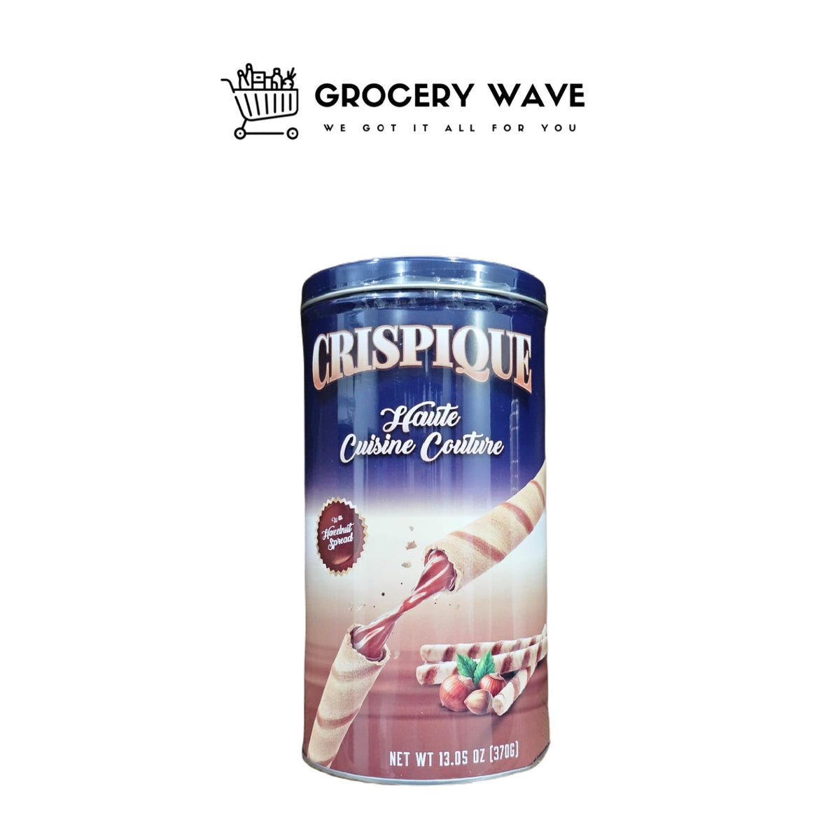 Crispique Haute Cuisine Couture Wafer Sticks with Hazelnut Spread