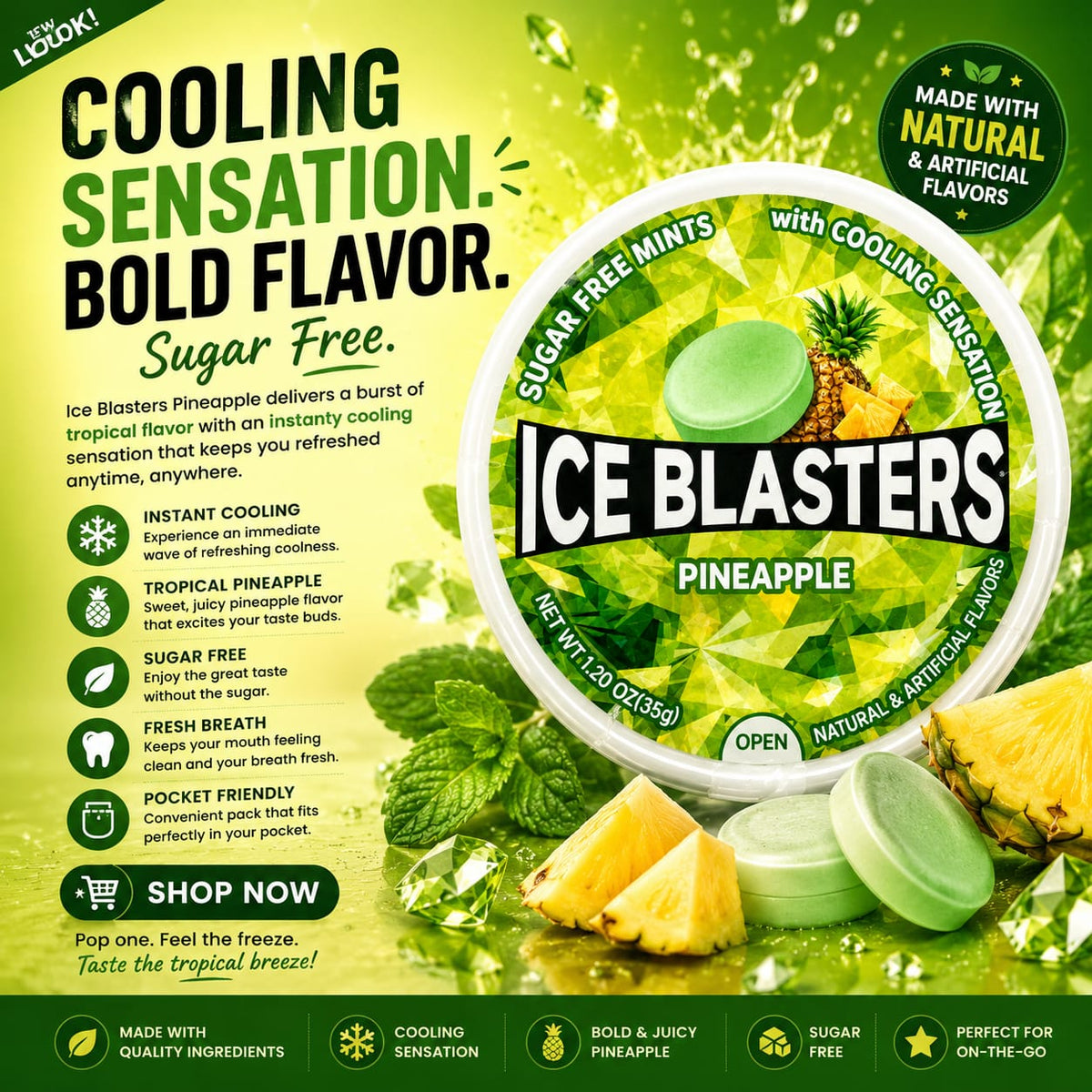 Ice Blasters Pineapple