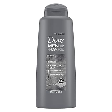 Dove Men+ Care 2 in 1 Charcoal Clay Shampoo 603ml