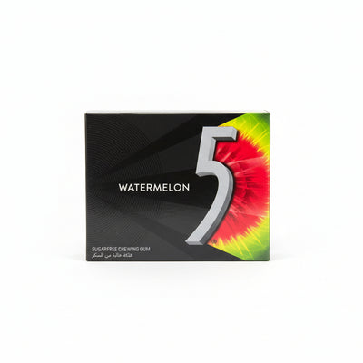 5 Gum Watermelon Sugarfree Gum 15s