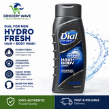 DIAL FOR MEN HYDRO FRESH BODY WASH 473ML