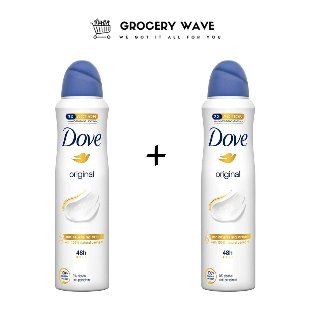 Dove Original Anti-Perspirant Deodorant 1+1