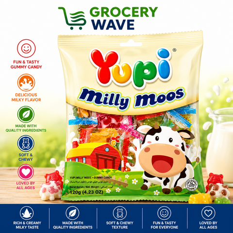 Yupi Milly Moos Gummy 120g