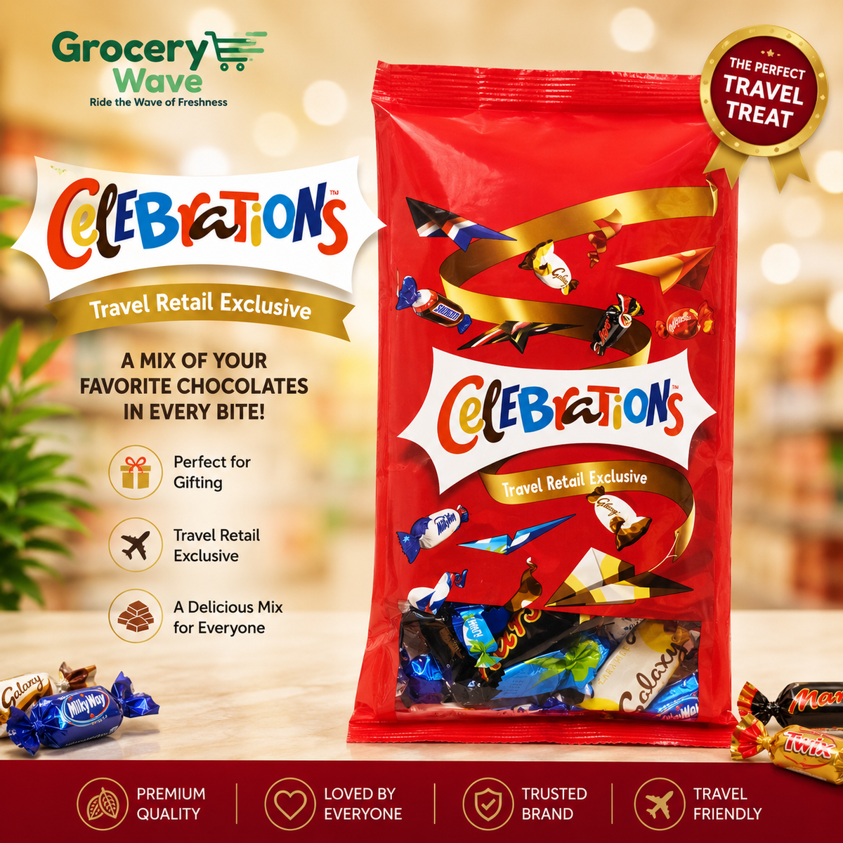 Celebrations Pouch 240g