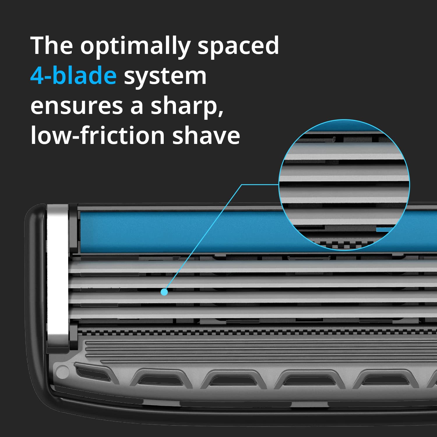 Dorco Pace 4- Four Blade Razor Shaving System