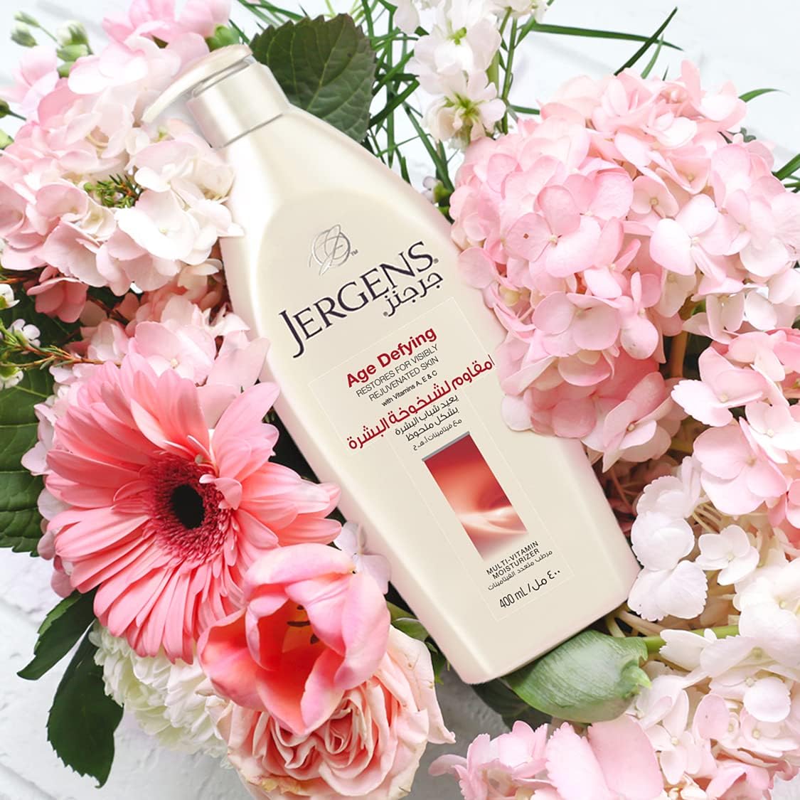 Jergens Age Defying Multi-Vitamin Moisturizer, 400 ml