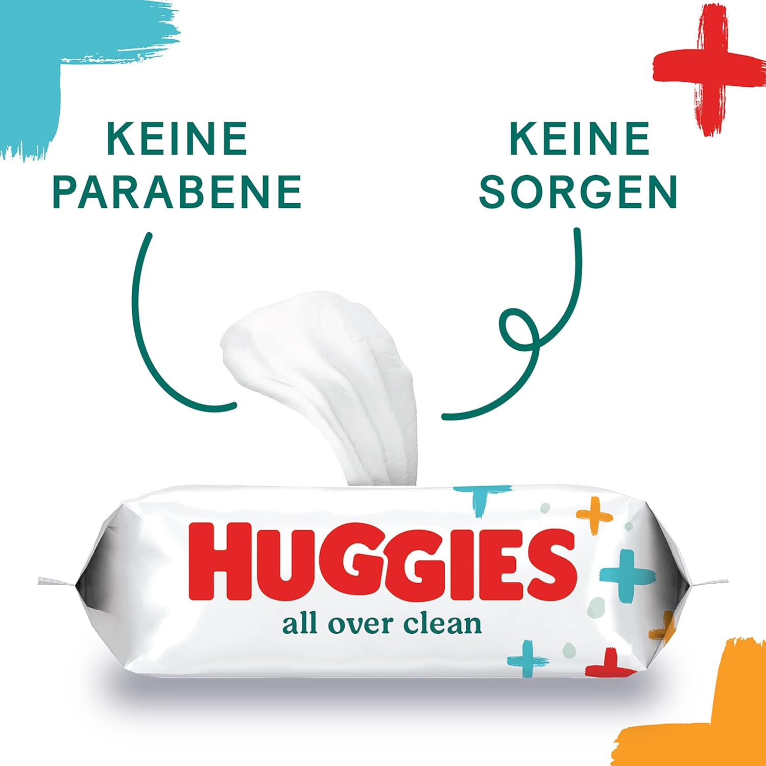 HUGGIES BABY WIPES ALL OVER CLEAN 56 PC