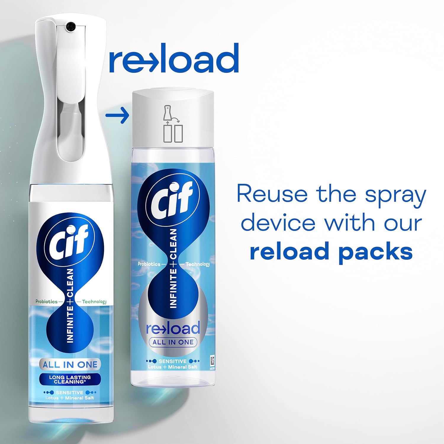 Cif Infinite + Clean All In One Sensitive, 250ml