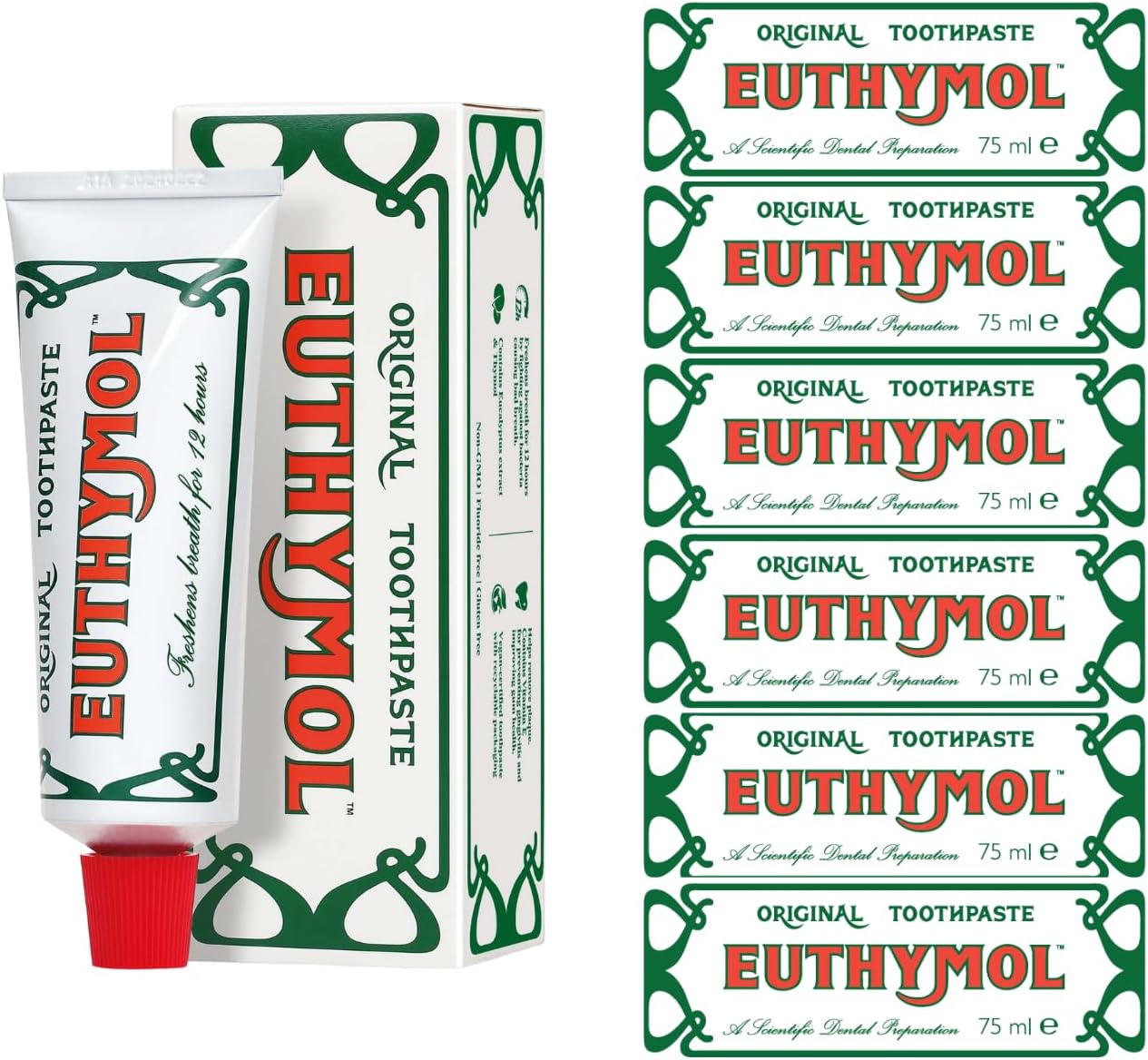 Euthymol Original Toothpaste, 75ml