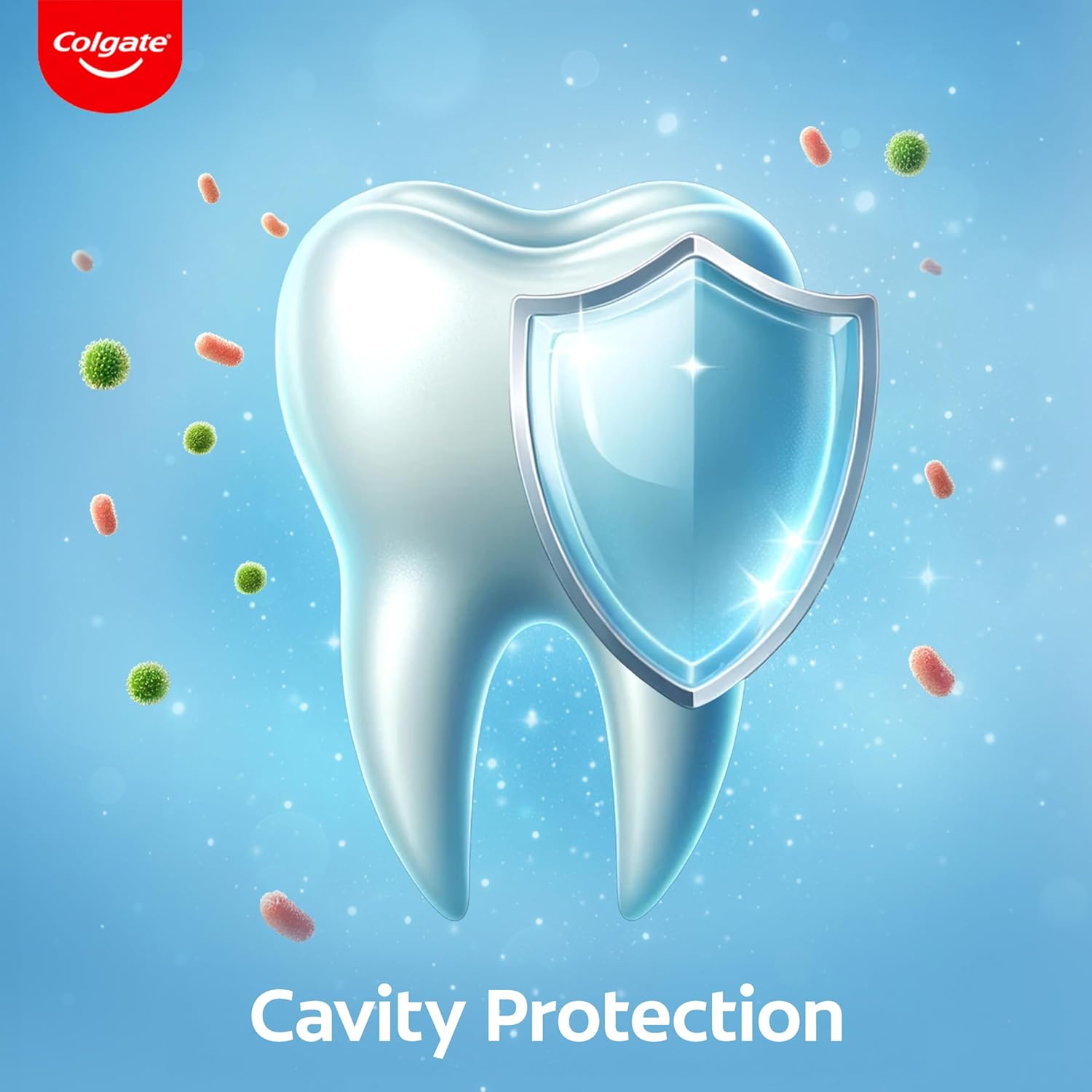 Colgate Cool Stripe Toothpaste Pump 100 ml - Cavity Protection - Strengthens Teeth - Freshens Breath - Fights Cavities - Fluoride Toothpaste