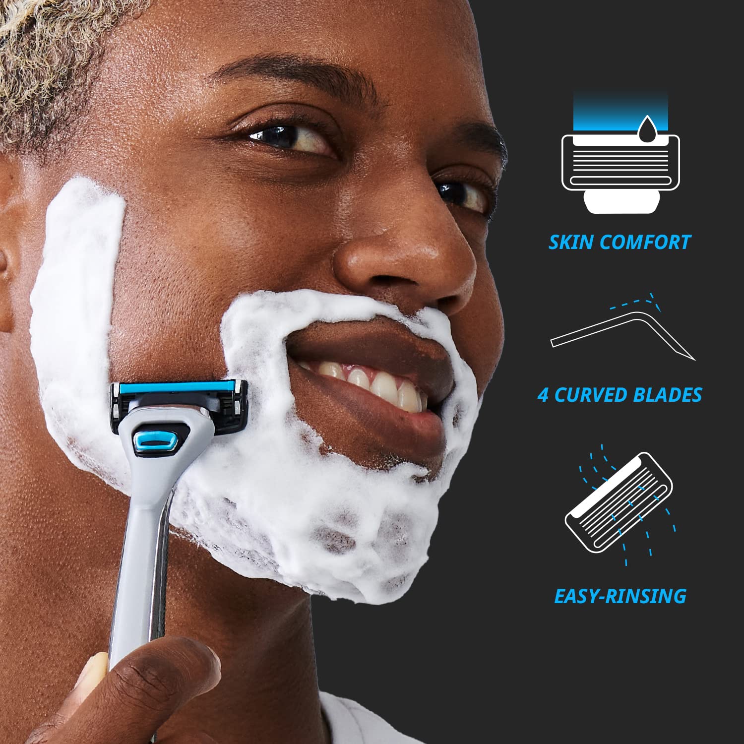 Dorco Pace 4- Four Blade Razor Shaving System