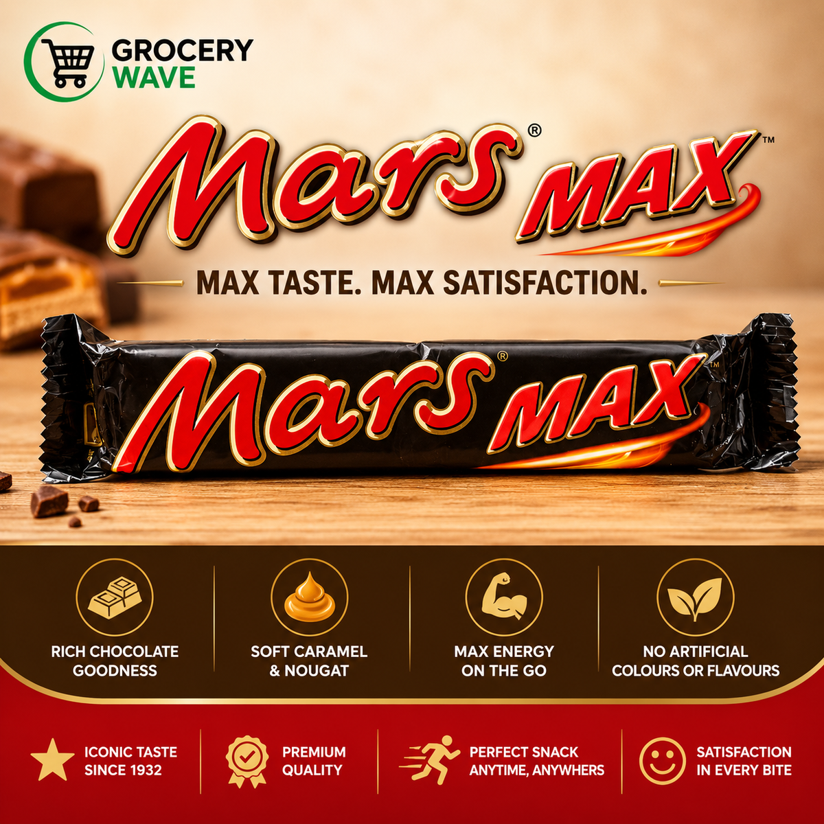 MARS MAX CHOCOLATE BAR 81