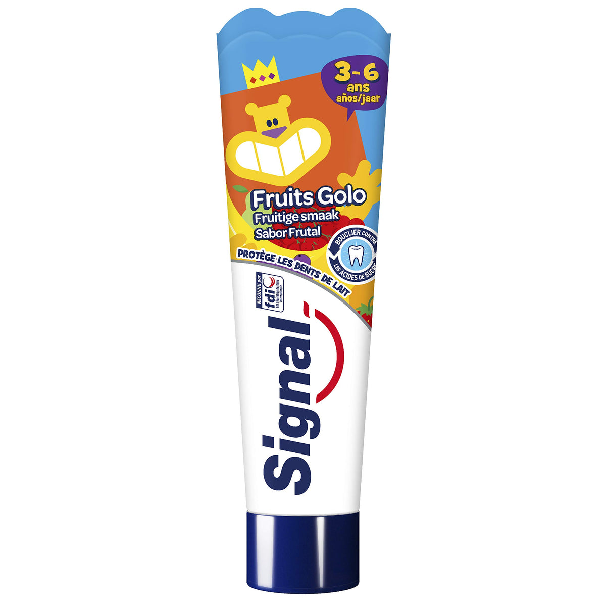 SIGNAL KIDS T/PASTE FRUIT GOLO 3.6 50ML