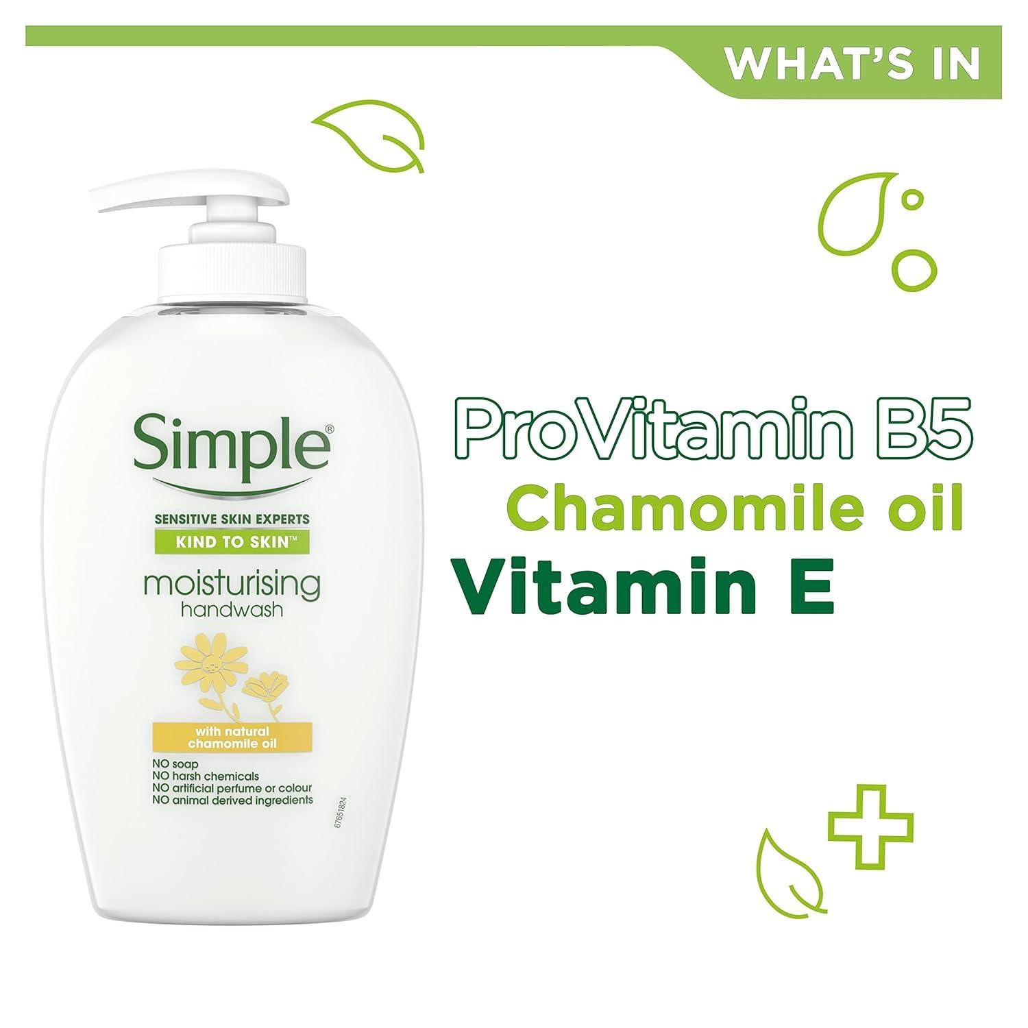 Simple Moisturising Hand Wash 250ml