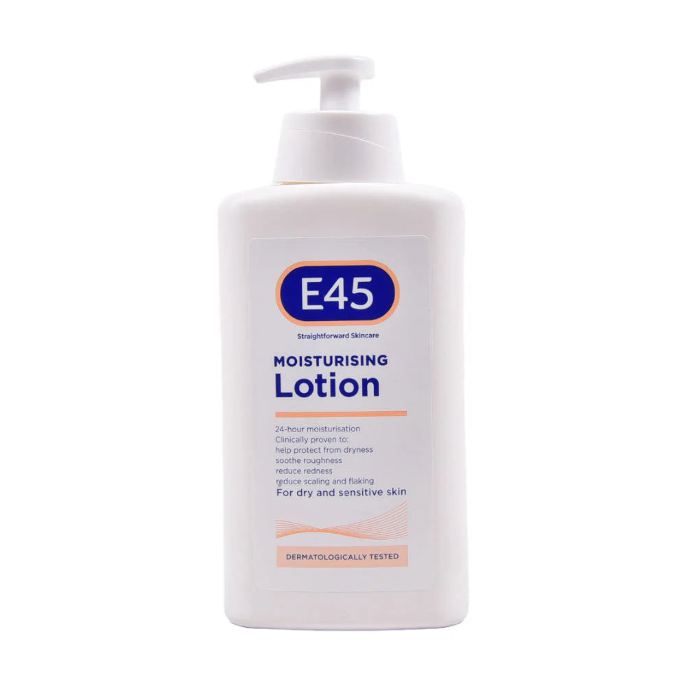 E 45 LOTION MOISTURISING PUMP 500ML