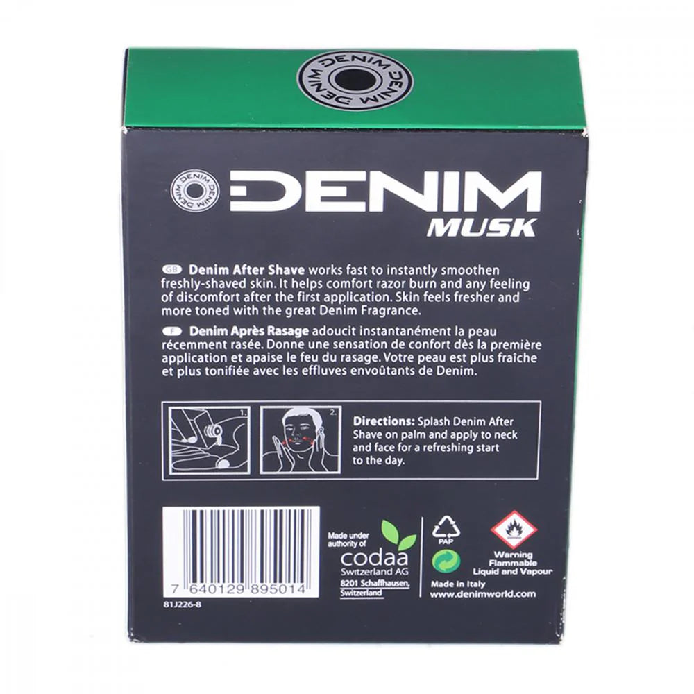 Denim Aftershave Musk 100ml