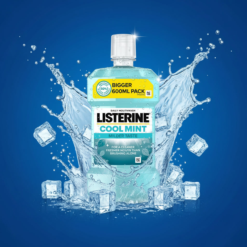 Listerine Cool Mint Mild 600ml