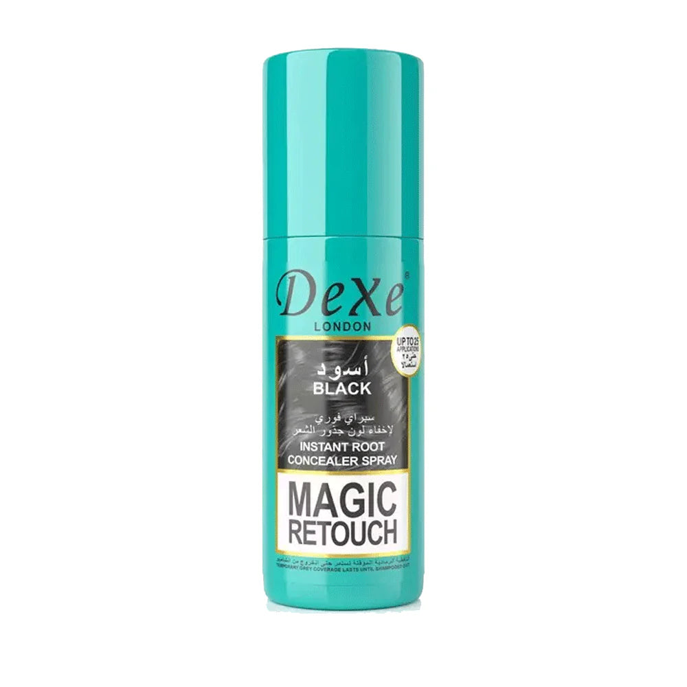 DEXE LONDON INSTANT ROOT CONCEALER SPRAY BLACK 75ML