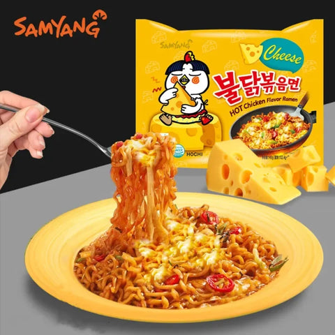 Samyang Buldak Hot Cheese Ramen Single Pack 130gm