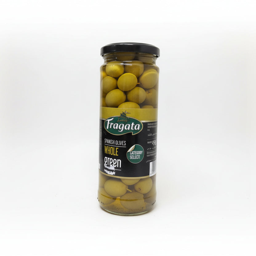 Fragata Whole Green Olives 450g